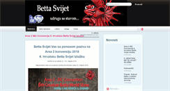 Desktop Screenshot of bettasvijet.com